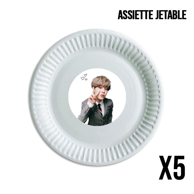 Assiette jimin bts