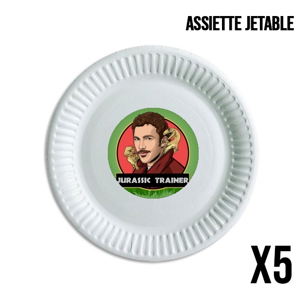 Assiette Jurassic Trainer