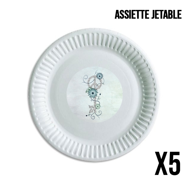 Assiette Key To Peace