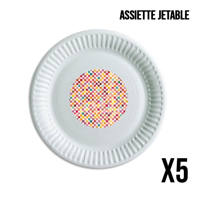 Assiette Klee Pattern