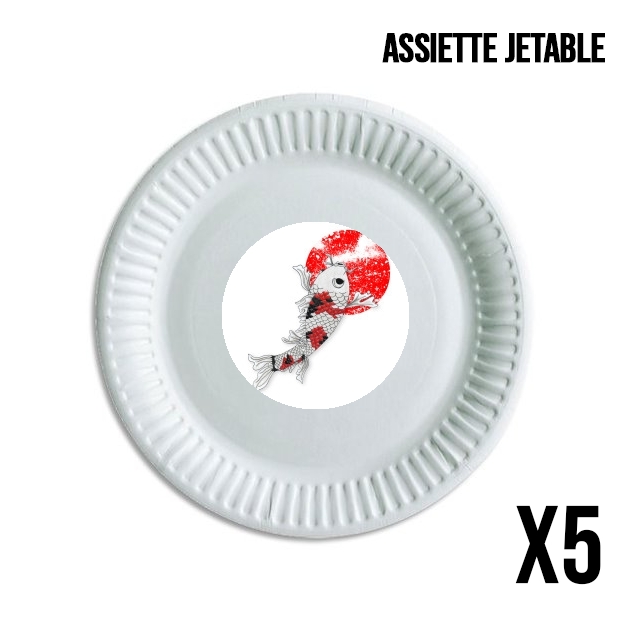 Assiette koi