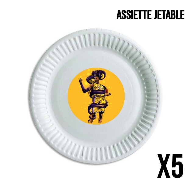 Assiette Legend Black Mamba