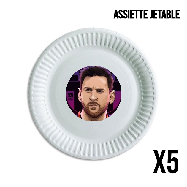 Assiette Legendary Goat Football