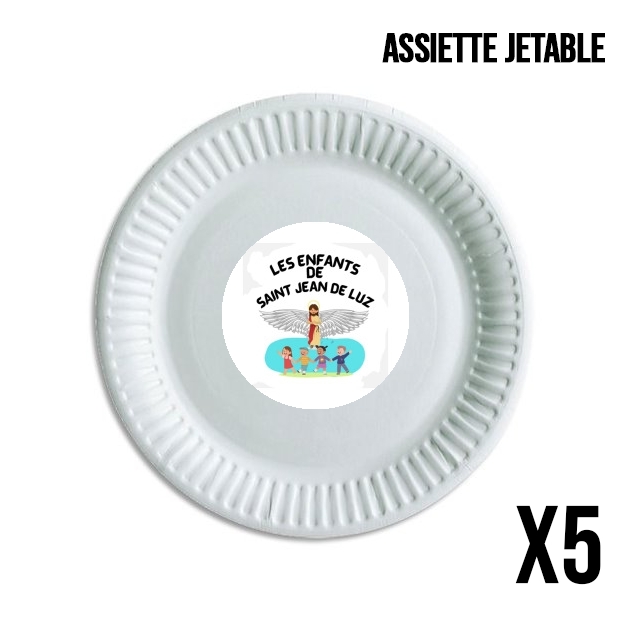 Assiette Les enfants de Saint Jean De Luz