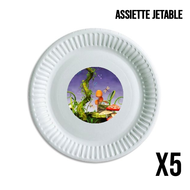 Assiette Haricot Magique