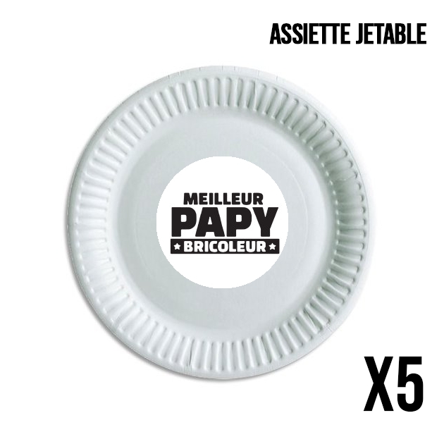 Assiette Meilleur papy bricoleur