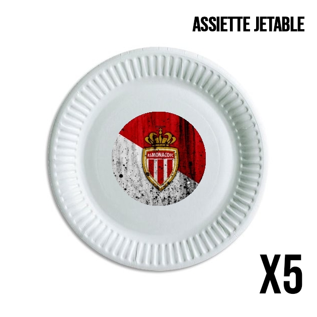 Assiette Monaco supporter