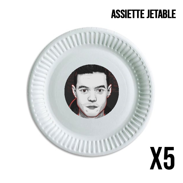 Assiette Mr.Robot