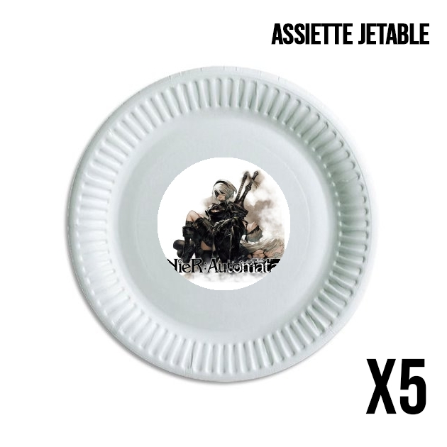 Assiette nier automata