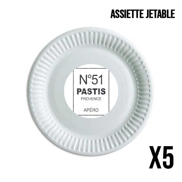 Assiette Pastis 51 Parfum Apéro