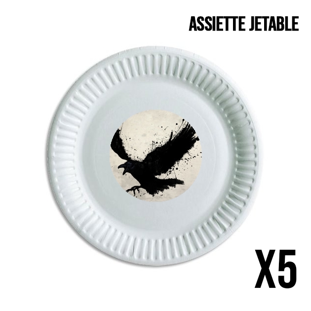 Assiette Raven