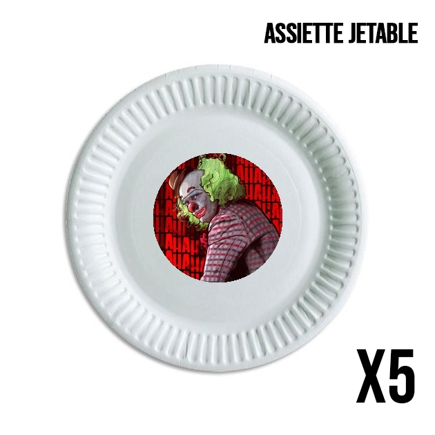 Assiette Sad Clown