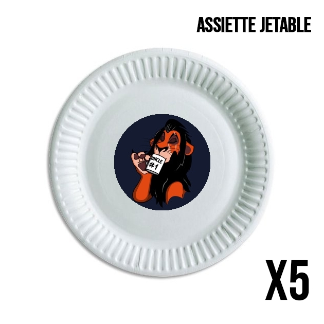 Assiette Scar Best uncle ever