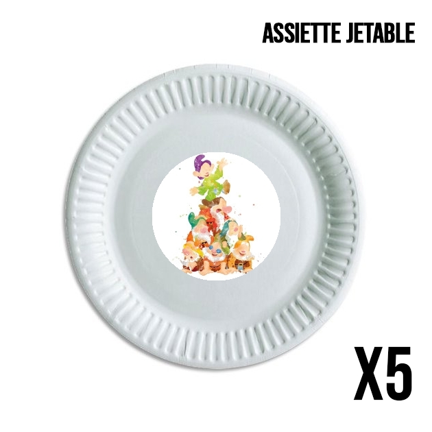 Assiette Les Septs nains