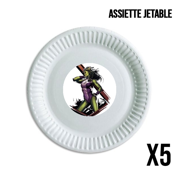 Assiette She HULK