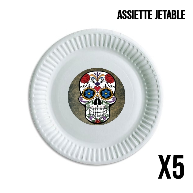 Assiette Skull