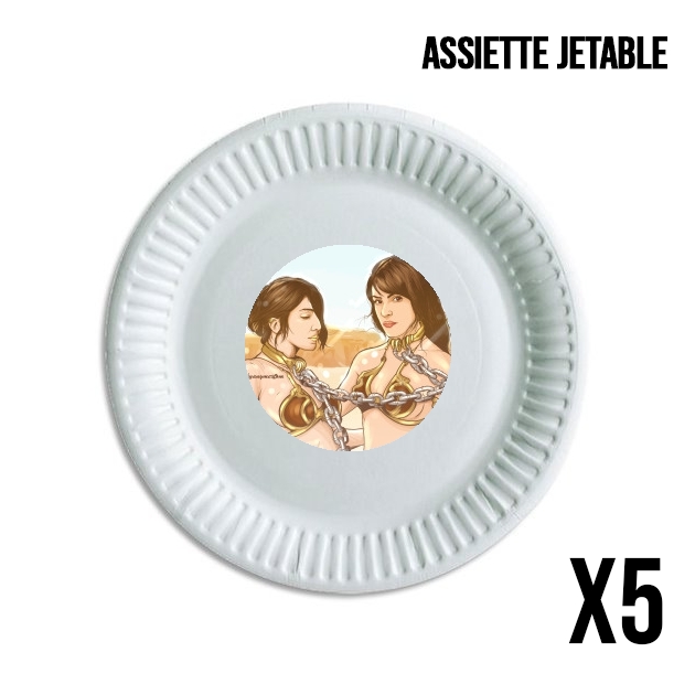 Assiette Slaves