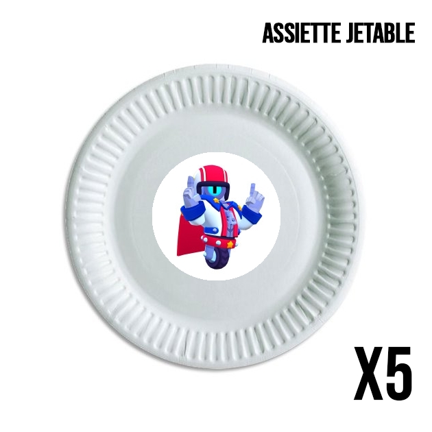 Assiette Stu Brawler