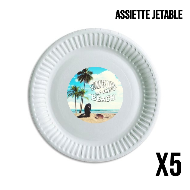 Assiette Summer Days