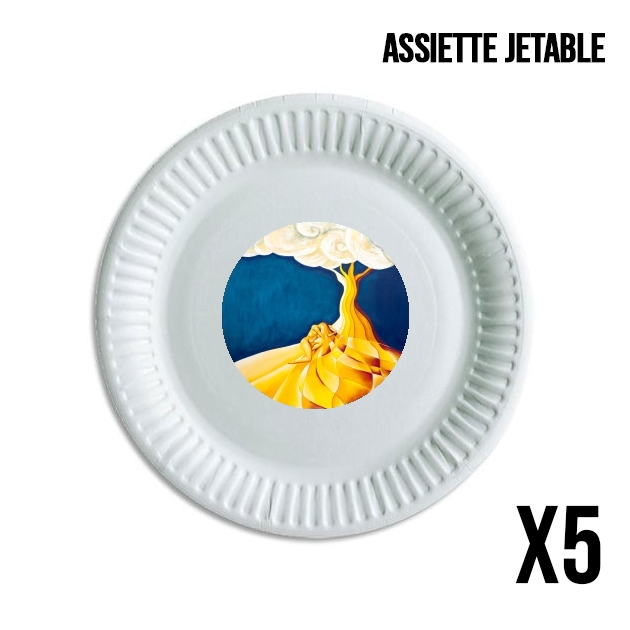 Assiette Treasure Island