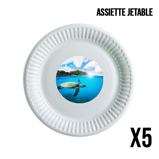 Assiette Tropical Paradise