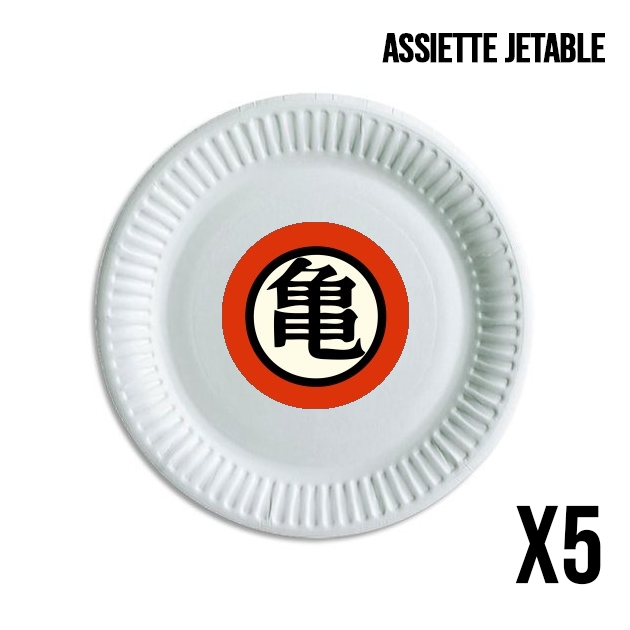 Assiette Symbole des tortues