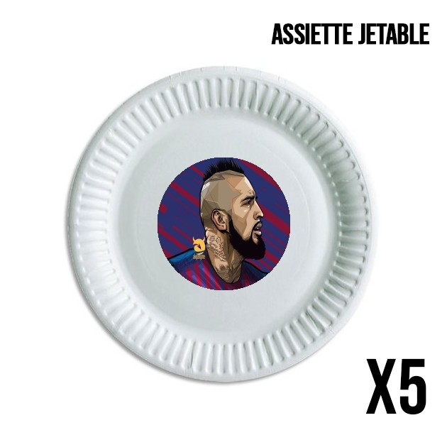 Assiette Vidal Chilean Midfielder