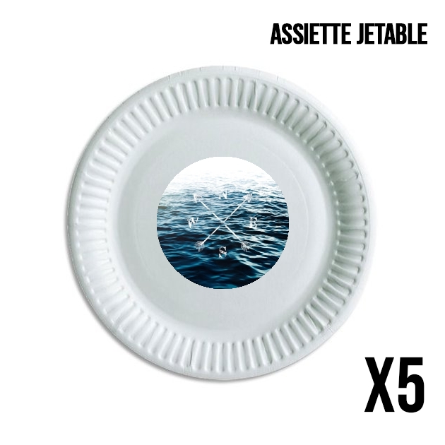 Assiette Winds of the Sea