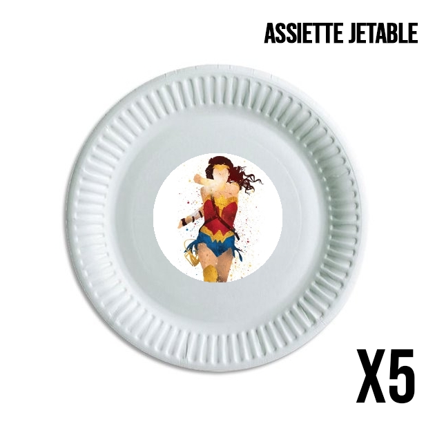 Assiette Wonder Girl