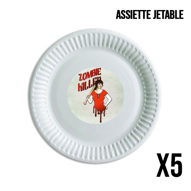 Assiette Zombie Killer