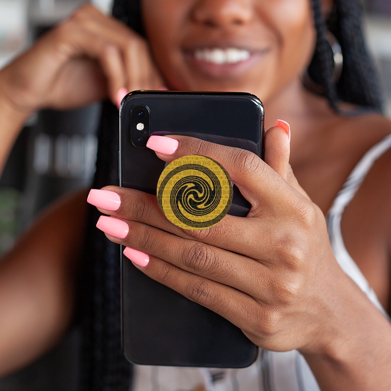 PopSockets BLACK SPIRAL