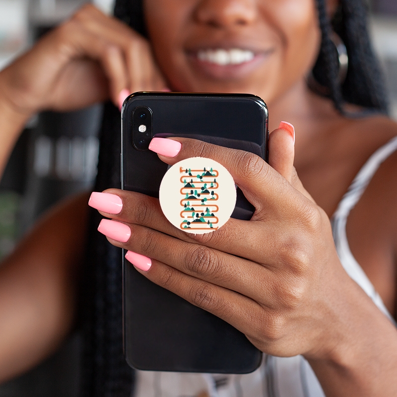 PopSockets Foxy Stripes