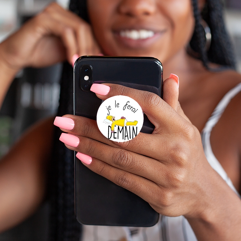 PopSockets Je le ferai demain Homer Donuts