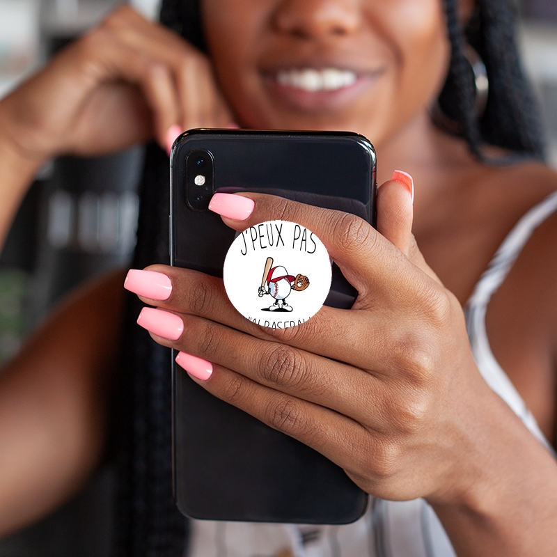 PopSockets Je peux pas j'ai Baseball