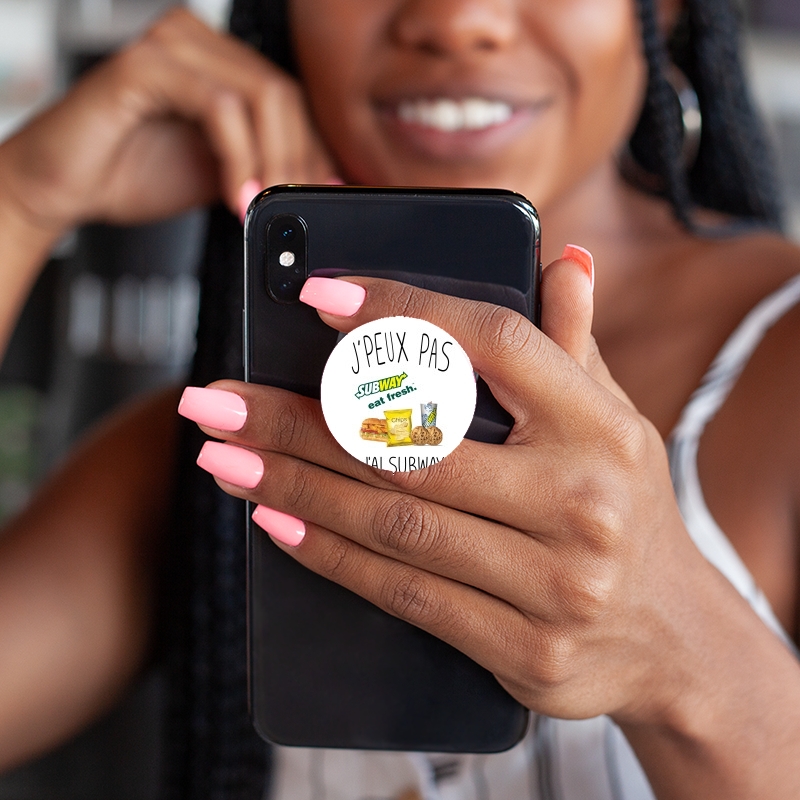 PopSockets Je peux pas j'ai subway