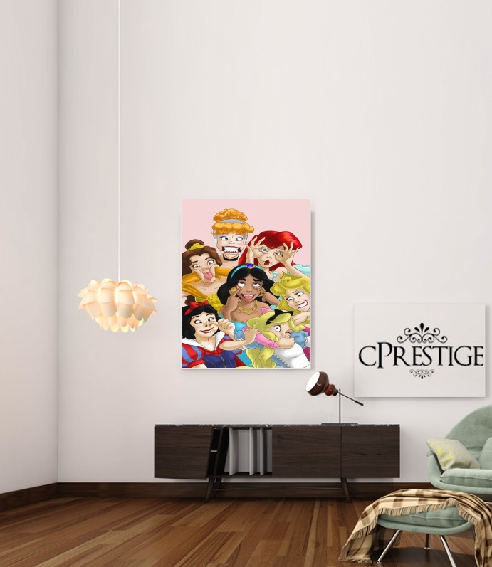 Poster Princess Grimace - Avec affiche ou cadre tableau à petits prix