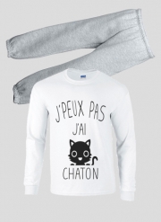 Pyjama Je Peux Pas J Ai Chaton