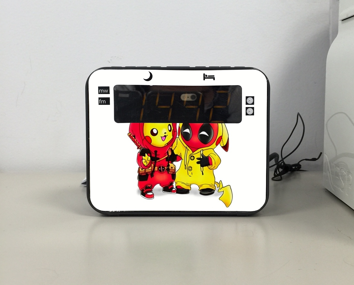 Radio-réveil Pikachu x Deadpool à petits prix