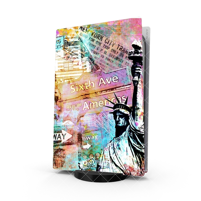 Autocollant New York Liberty