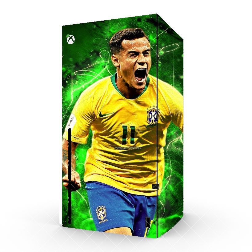 Autocollant coutinho Football Player Pop Art