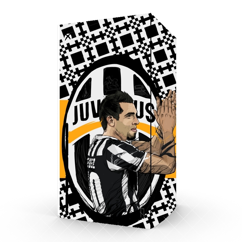 Autocollant Football Stars: Carlos Tevez - Juventus