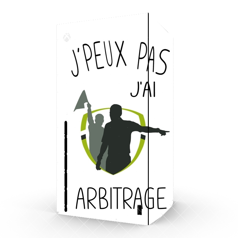 Autocollant Je peux pas J'ai Arbitrage