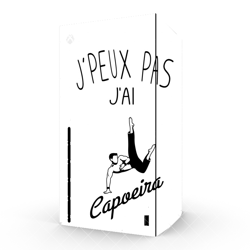 Autocollant Je peux pas j'ai Capoeira