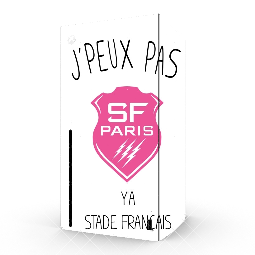 Autocollant Je peux pas y'a stade français