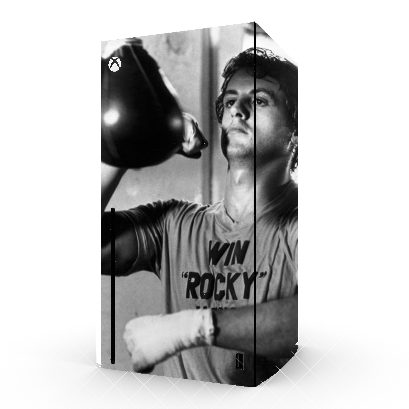 Autocollant Rocky Balboa Entraînement Punching-ball