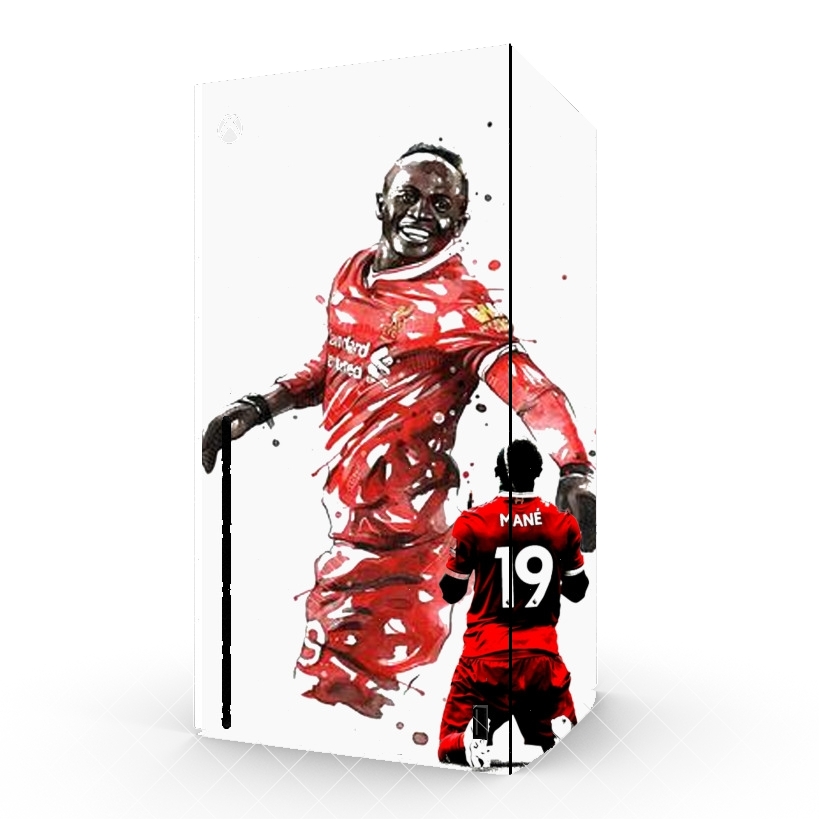 Autocollant Sadio Mané Art Print