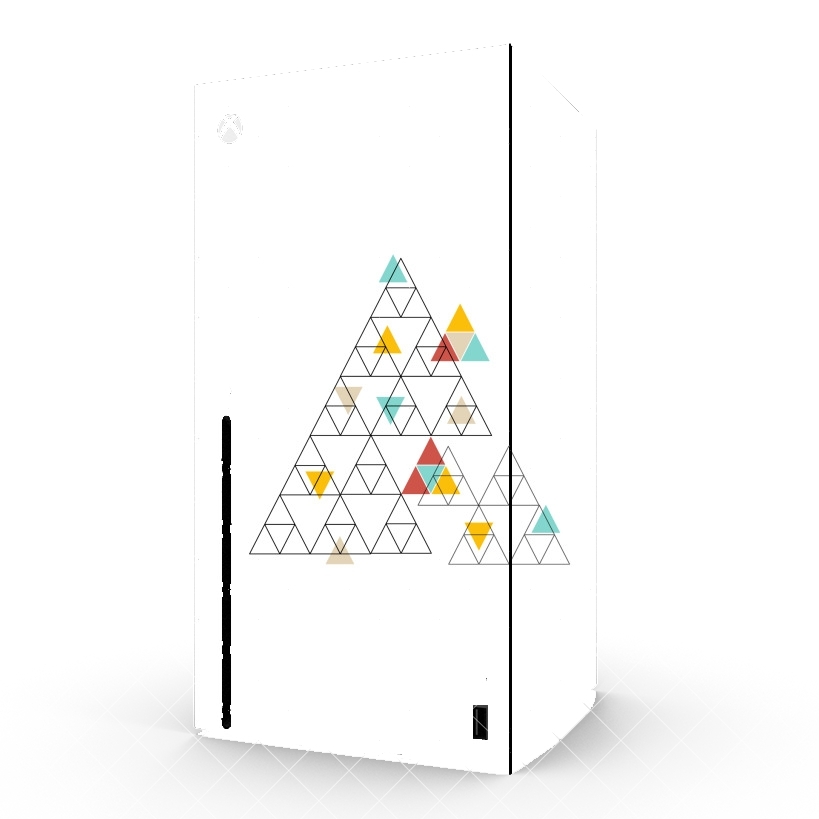 Autocollant Triangle - Native American