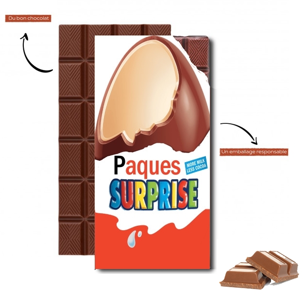 Tablette de chocolat personnalisée – Noujay