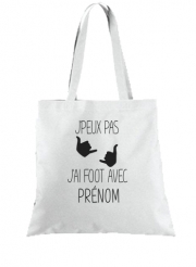 Sac de sport rouge jeux pas j'ai foot personnalisable