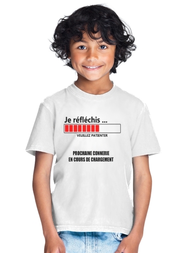 T-shirt garçon Connerie chargement cadeau humour Original t-shirt